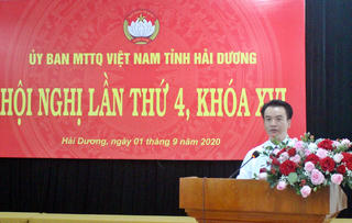 Ông Nguyễn Đức Tuấn là Chủ tịch UBMTTQ tỉnh Hải Dương 