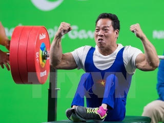 Cử tạ Việt Nam giành 2 HCV, phá sâu 2 kỷ lục tại ASEAN Para Games