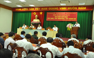Các Ban Chỉ đạo vùng giao ban công tác 6 tháng đầu năm