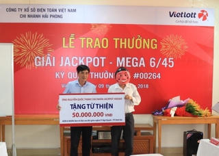 Vị khách trúng giải Vietlott trị giá 47 tỷ đồng công khai họ tên