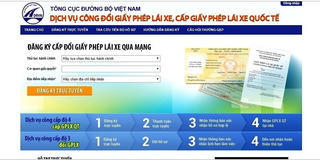 Kê khai hồ sơ trực tuyến để đổi GPLX cần thủ tục thế nào?
