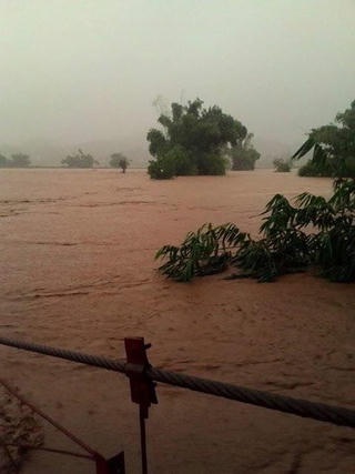 Một người bị lũ cuốn trôi ở huyện vùng cao Lào Cai