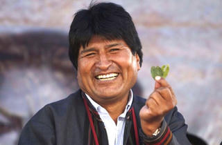Tổng thống Bolivia, Juan Evo Morales Aima: Tả khuynh độ thế