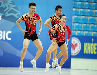 Việt Nam đăng cai Giải vô địch Aerobic châu Á
