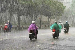Nhiều nơi có mưa rào và dông