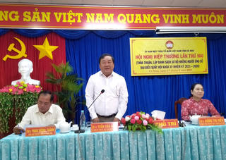 Cà Mau: Công tác bầu cử đã tiến hành được 7/16 đầu việc lớn