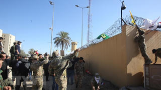 Iraq: Một quả rocket rơi gần Đại sứ quán Mỹ ở thủ đô Baghdad