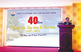 40 năm xây dựng và phát triển Công ty CP Thủy sản 584 Nha Trang