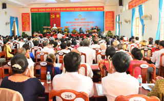 Ninh Thuận: Huyện Ninh Phước tổ chức Đại hội MTTQ Việt Nam lần thứ X