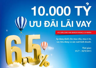 VietinBank: 10.000 tỷ đồng ưu đãi lãi vay từ 6,5%/năm