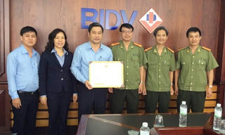 BIDV Khánh Hòa phối hợp công an bắt tội phạm thẻ