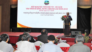 Xúc tiến Đầu tư - Du lịch vào tỉnh Sê Kông (Lào)