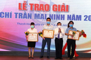 Phóng viên Báo Đại Đoàn Kết được UBND tỉnh Thanh Hóa tặng Bằng khen trong công tác bầu cử