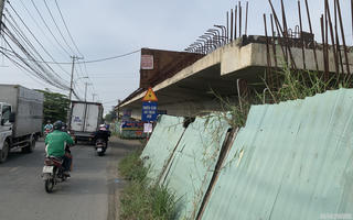 Hàng loạt dự án nút giao thông chậm tiến độ 