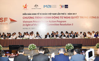 Khai mạc Diễn đàn kinh tế tư nhân lần thứ 2/2017: Để kinh tế tư nhân phát triển đúng tầm
