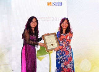 SHB nhận giải báo cáo thường niên tốt nhất 2015