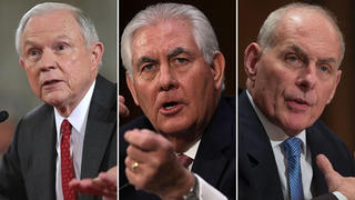 Mỹ: Một số thành viên Nội các có quan điểm trái ngược với ông Donald Trump