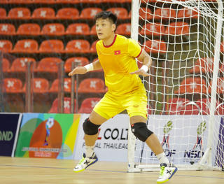 Đội tuyển futsal Việt Nam chia điểm với Myanmar