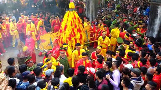 Lễ hội đền Sóc 2018 bỏ tục cướp lộc hoa tre