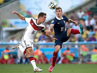 Bán kết 2, Pháp – Đức: Chung kết sớm