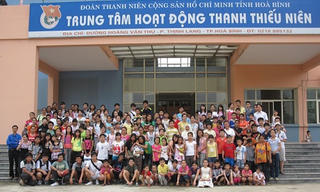 Đầu tư 13 Trung tâm hoạt động thanh thiếu niên