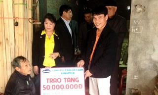 Vinamilk hỗ trợ xây nhà tình thương tại Thái Bình