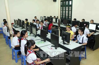 Gần 500 thí sinh dự Hội thi Tin học trẻ TP Hà Nội