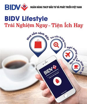Trải nghiệm ngay – Tiện ích hay với BIDV Lifestyle
