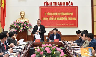 Thủ tướng lưu ý Thanh Hóa 7 vấn đề