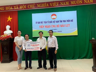 Gần 6 tỷ đồng ủng hộ đồng bào miền Trung của doanh nhân Quảng Ninh