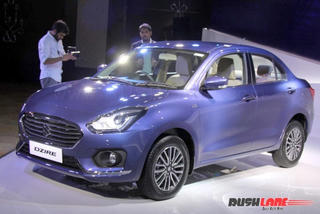 Maruti Dzire 2018 mới tại Ấn Độ giá chỉ từ 192 triệu đồng