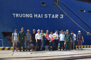 Tàu Trường Hải Star 3 cứu 9 thuyền viên gặp nạn trên biển