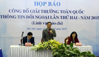 Phát động giải thưởng toàn quốc về thông tin đối ngoại lần thứ hai