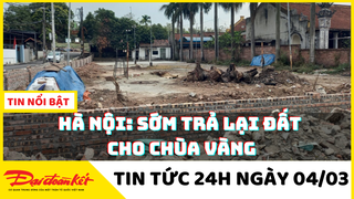 Hà Nội: Sớm trả lại đất cho chùa Vàng