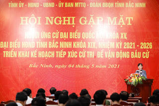 Bắc Ninh: Triển khai kế hoạch tiếp xúc cử tri để vận động bầu cử