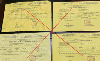 Bắc Ninh: Triệt phá nhóm làm giả phiếu xét nghiệm SARS-CoV-2
