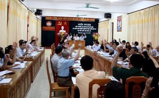 Nhiều địa phương hiệp thương lần 3 lập danh sách người ứng cử