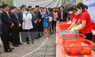 Phát động chiến dịch phòng, chống bệnh tay chân miệng