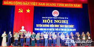 Đắk Lắk tuyên dương điển hình ‘Dân vận khéo’ trong đồng bào DTTS