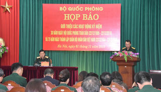 Nhiều hoạt động tiến tới kỷ niệm 30 năm Ngày hội Quốc phòng toàn dân