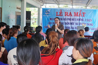 Phú Yên: Ra mắt mô hình hội phụ nữ '5 không, 3 sạch'