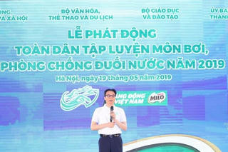 Phát động toàn dân tập luyện bơi, phòng chống đuối nước năm 2019