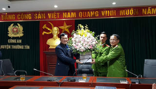 Công an huyện Thường Tín: Sáng mãi tinh thần phục vụ