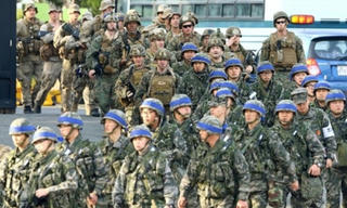 Mỹ-Hàn tập trận chung, Triều Tiên dọa trả đũa