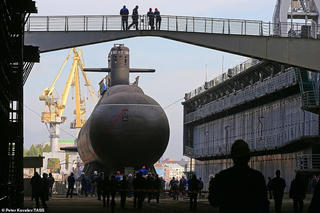 [ẢNH] Nga hạ thủy tàu ngầm tàng hình 'bóng ma trên biển'