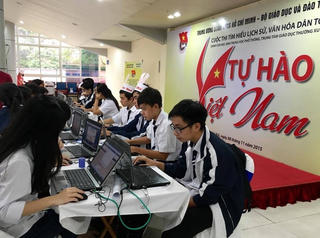 320.000 thí sinh thi tìm hiểu  lịch sử Việt Nam