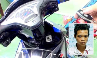 Dùng dao khống chế phụ nữ mang thai cướp xe máy