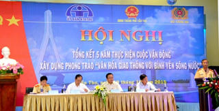 5 năm “văn hóa giao thông với bình yên sông nước”