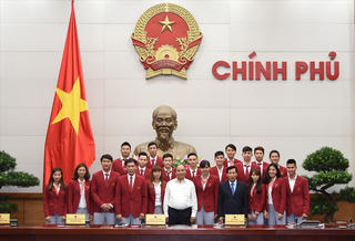 Thủ tướng gặp mặt đoàn thể thao Việt Nam dự SEA Games 29