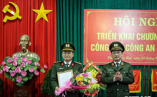 Trung tá Nguyễn Thanh Tuấn làm Phó Giám đốc Công an tỉnh Thừa Thiên - Huế